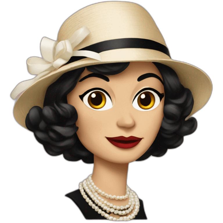 Coco chanel emoji