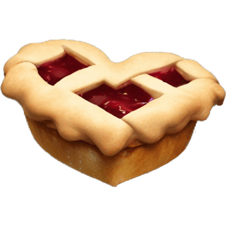 Pie heart emoji