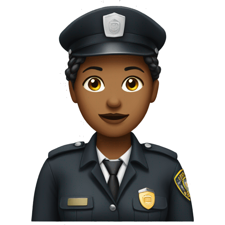 woman security guard emoji