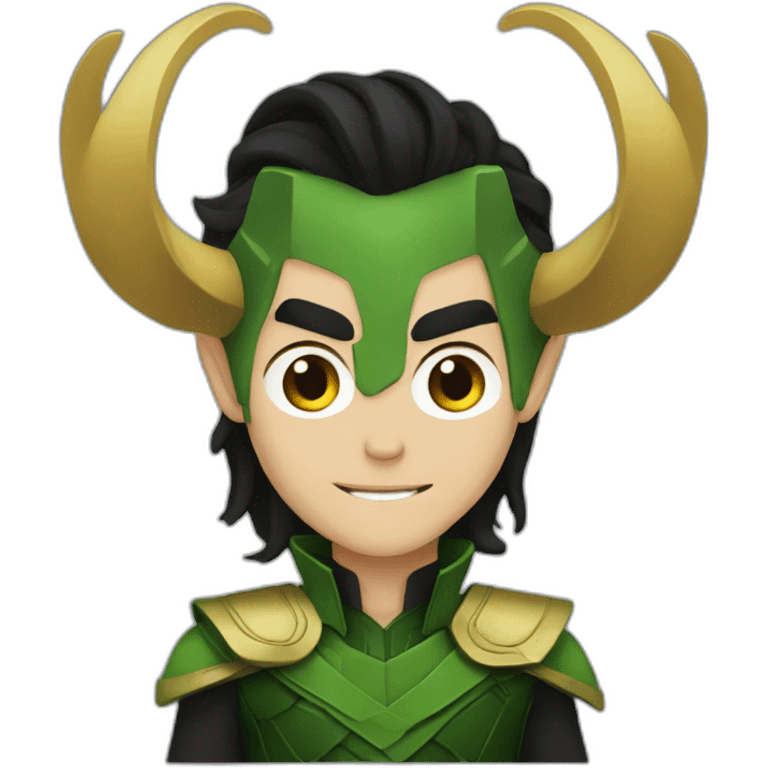 Loki corne emoji