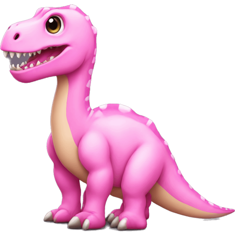 Pink dinosaur  emoji