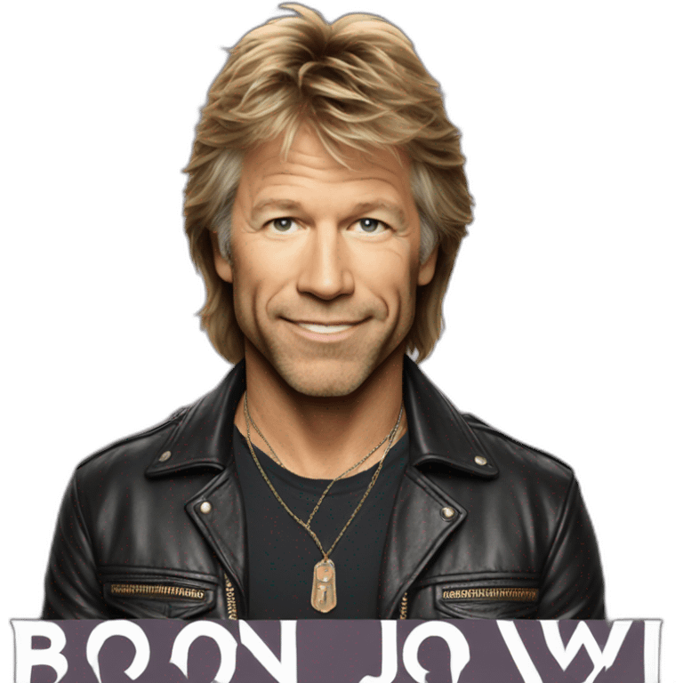 Bon Jovi new jersey emoji