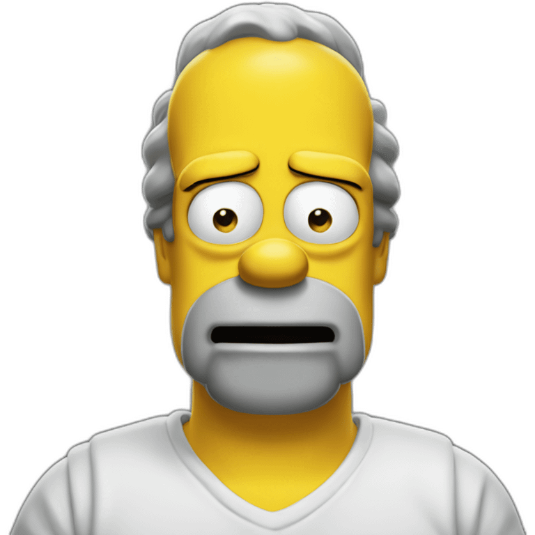 Homer Simpson Qui rigole emoji