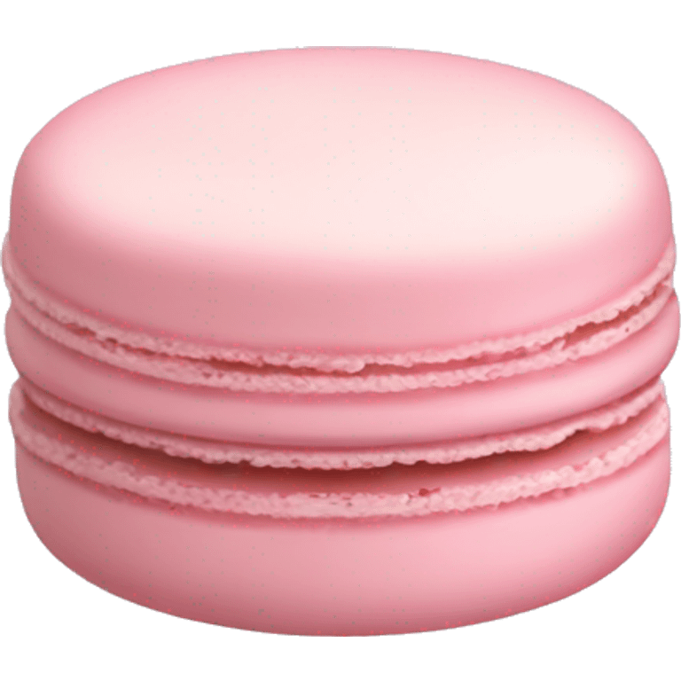 Light pink macaron emoji