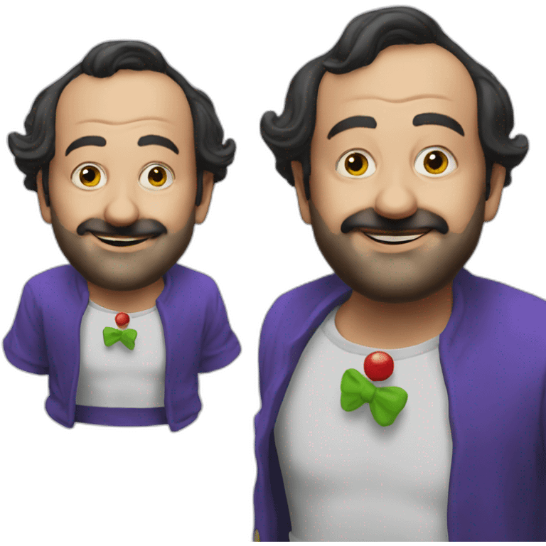 Salvini clown emoji