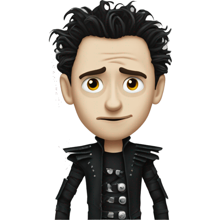 Tom Hiddleston as Edward Scissorhands emoji