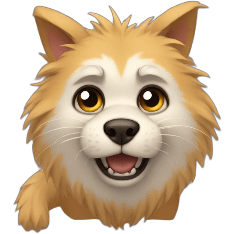 furry scared emoji