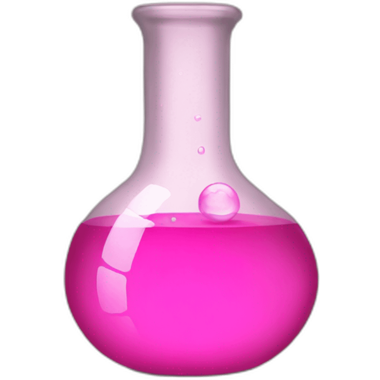 throwing laboratory Reagenzglas pink emoji