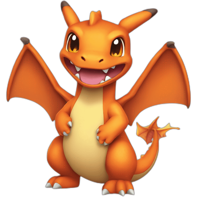 Cute charizard emoji