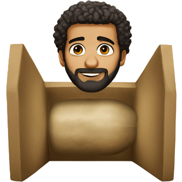 Mo Salah in a sarcophagus  emoji