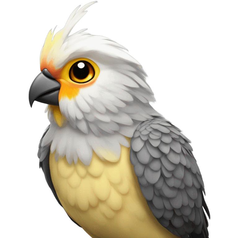 realistic cockatiel emoji