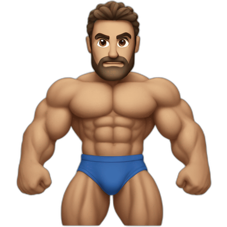 Greek bodybuilder emoji