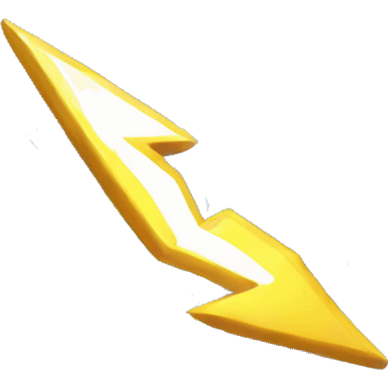 Lightning strike emoji