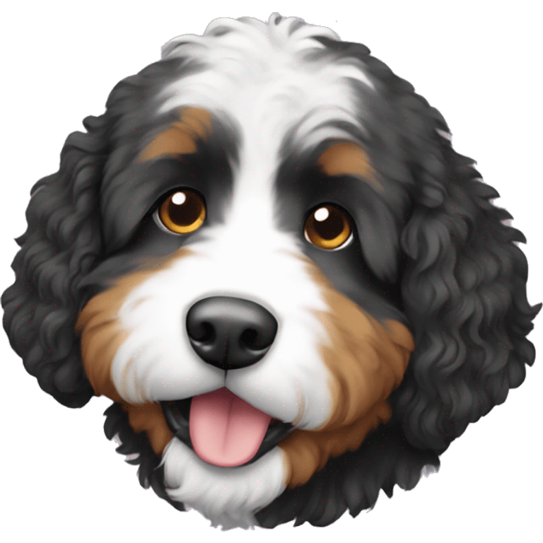 Bernedoodle  emoji