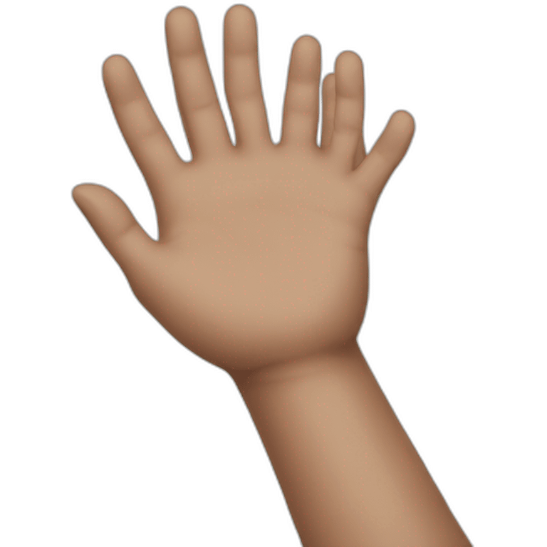 Hand emoji