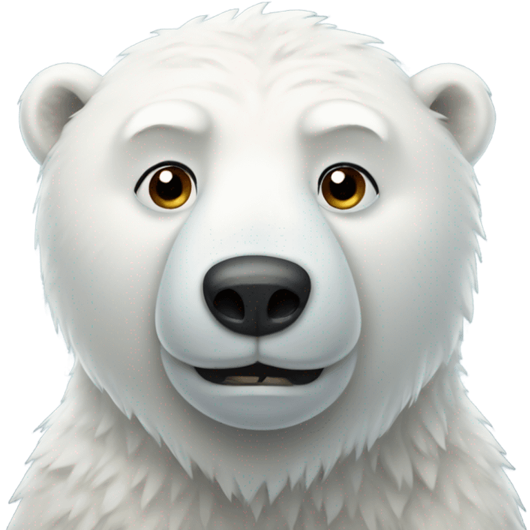 Polar bear emoji