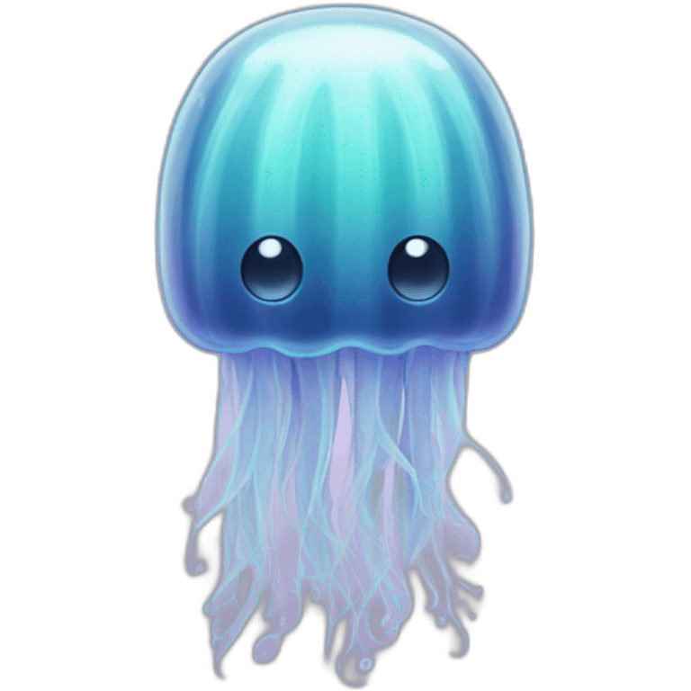 Ghostly jellyfish emoji