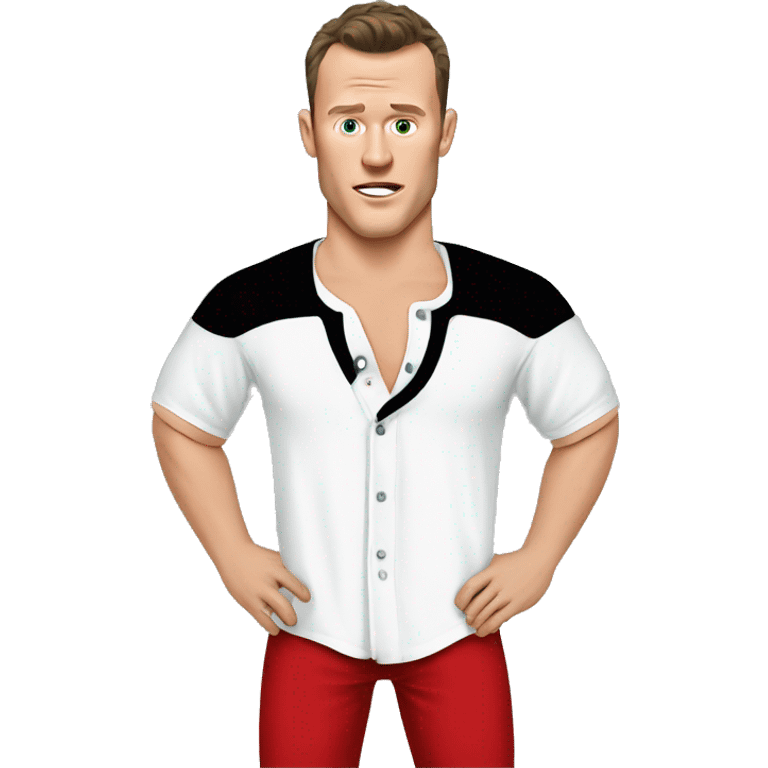 Jonathan Toews shirt unbuttoned emoji