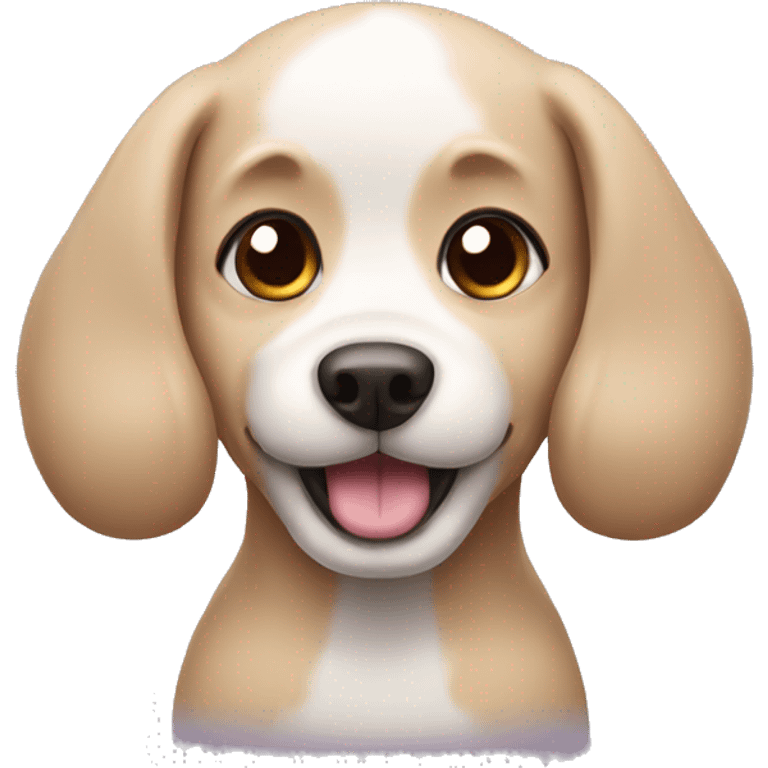 Cute dog emoji