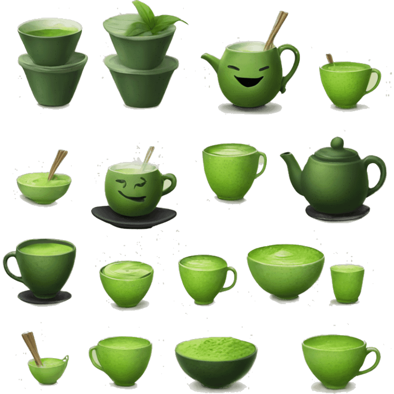 Matcha tea  emoji