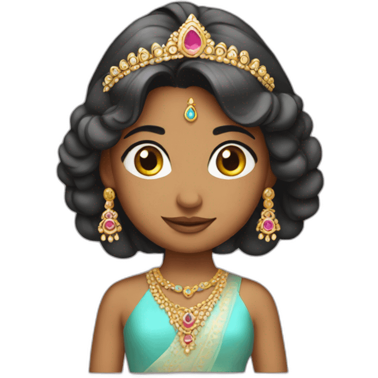 pretty Indian petite princess emoji  emoji