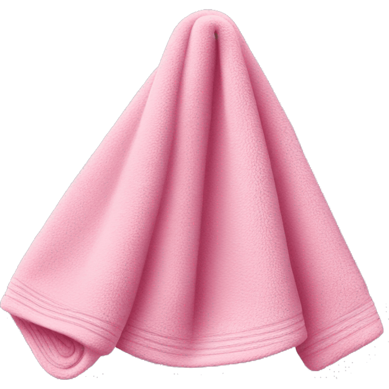 pink folded towel emoji