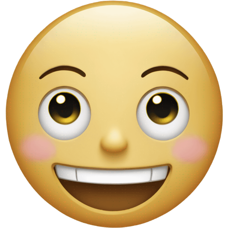 emoji with twitching eye emoji