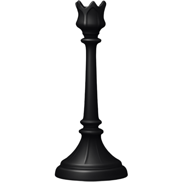 black gothic candlestick emoji