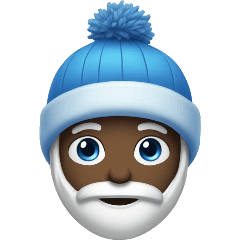 blue winter emoji