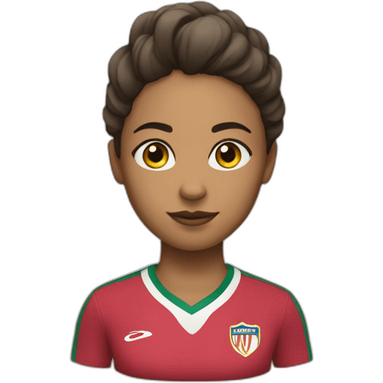 Futbol femenino emoji