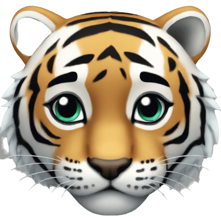 Tigre hielo emoji