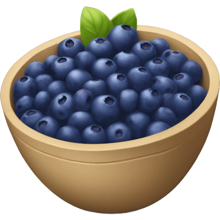 blueberry açai bowl emoji