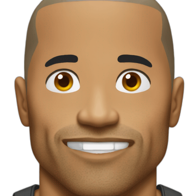 the rock qui sebranle emoji