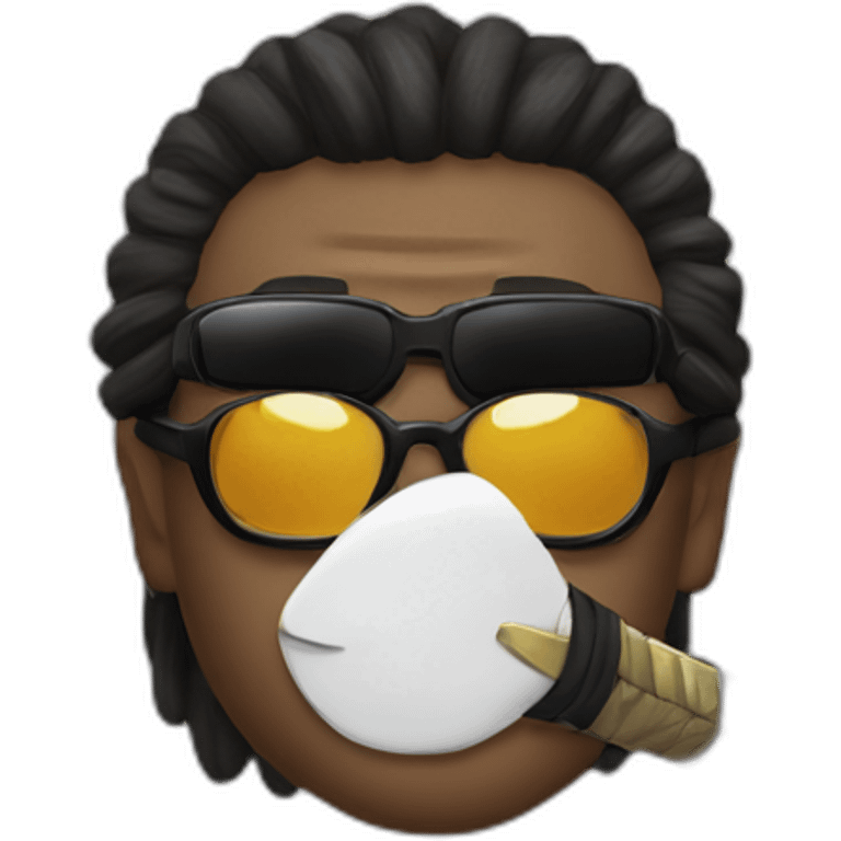 blade wesley snipes sunglasses samurai sword emoji