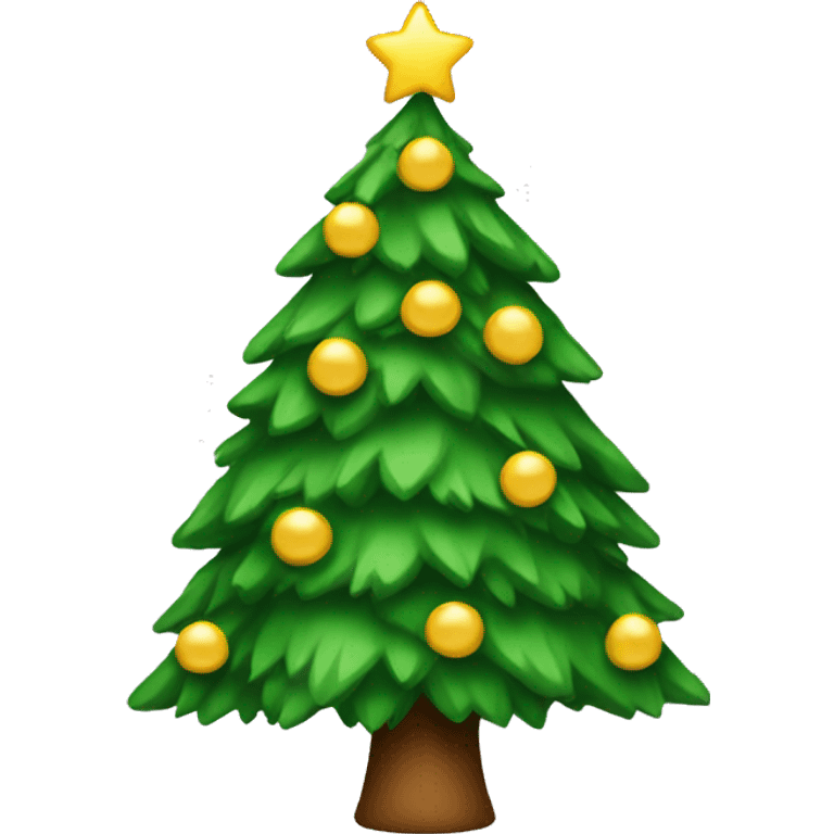 Christmas tree emoji