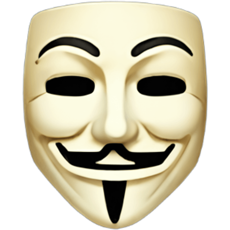 guy fawkes mask emoji