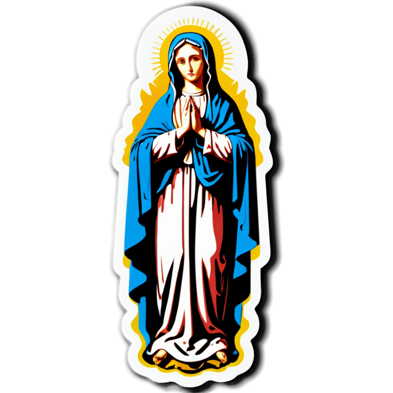 Virgin Mary prayer candle  emoji