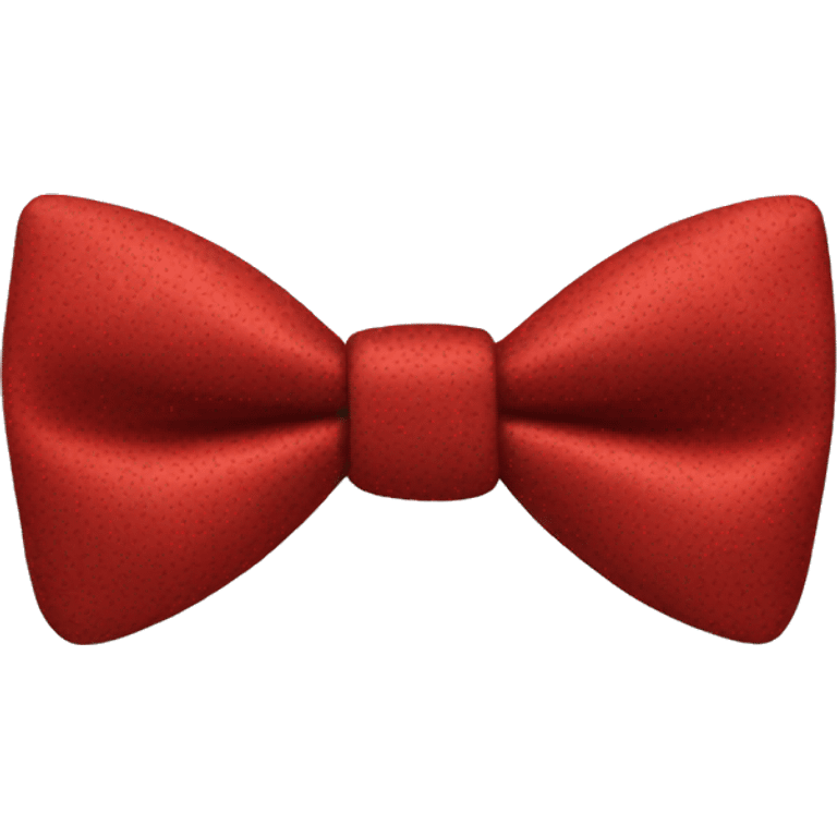 Red bow tie emoji