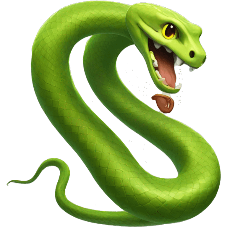 Snake of time emoji