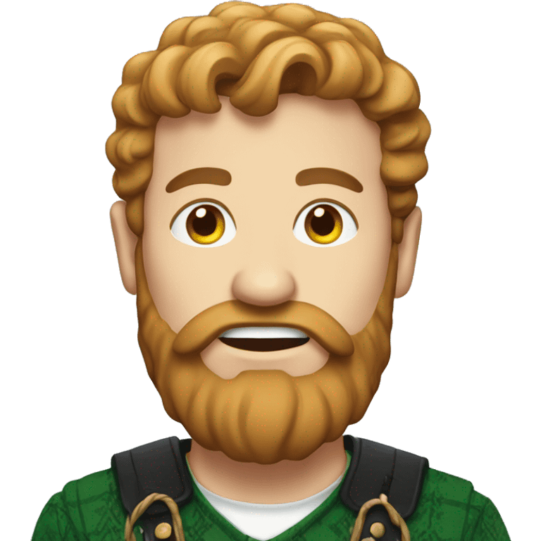 Irishman with a Scottish twist  emoji