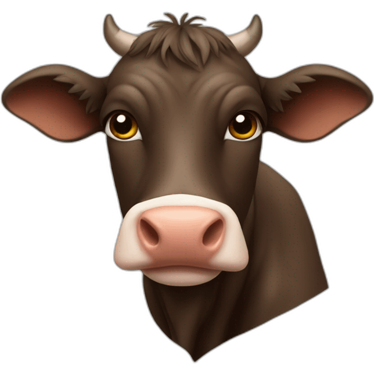 Cow, Angus emoji