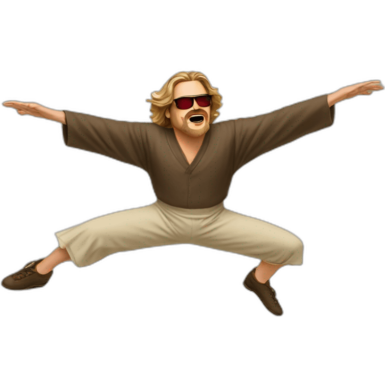 lebowski flying emoji