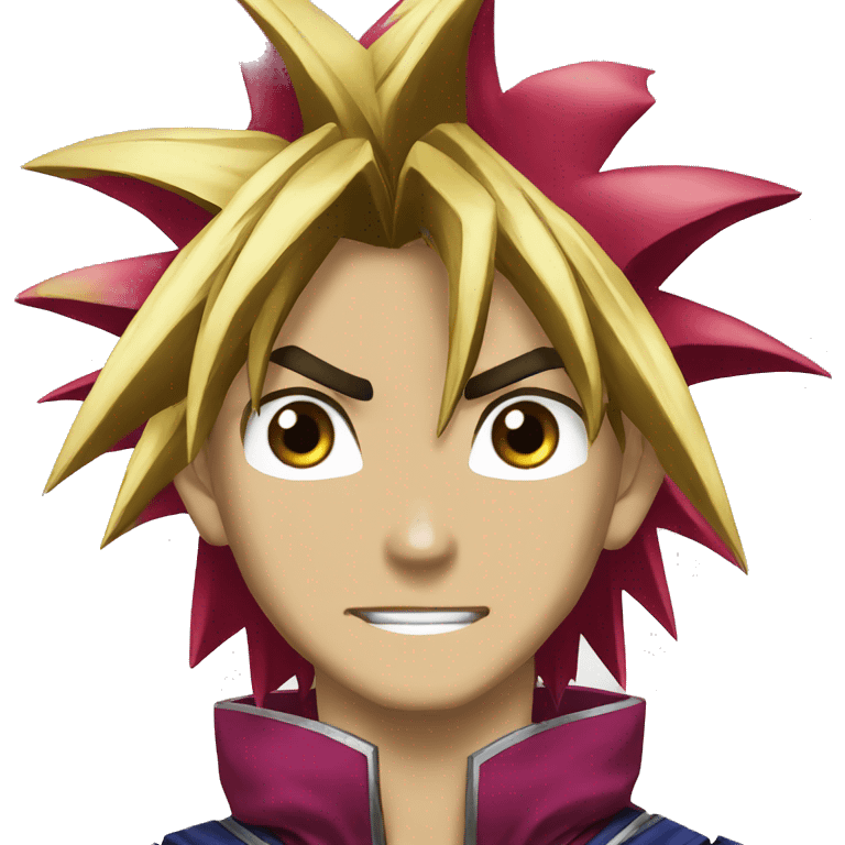 Yugi from yu gi oh emoji