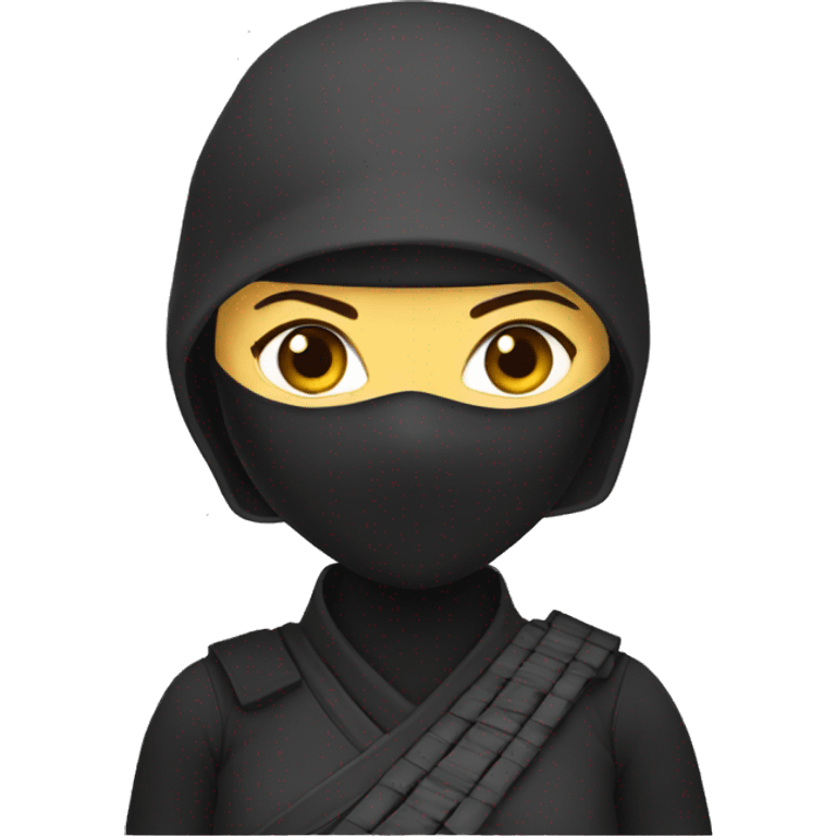 Ninja mujer emoji