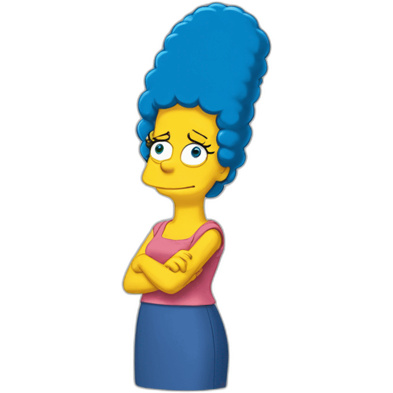 Marge Simpson emoji