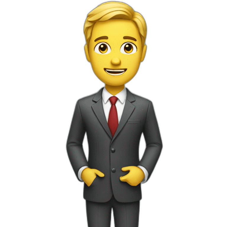 corporate sales person emoji