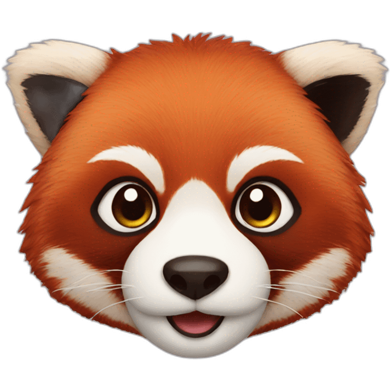 Red panda emoji