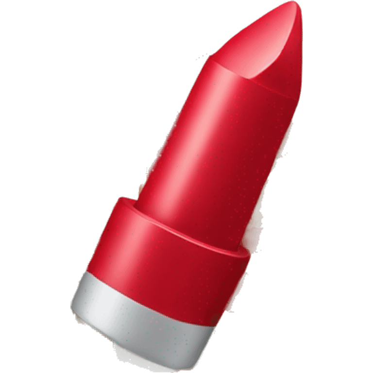 Lipstick and fall leaf emoji