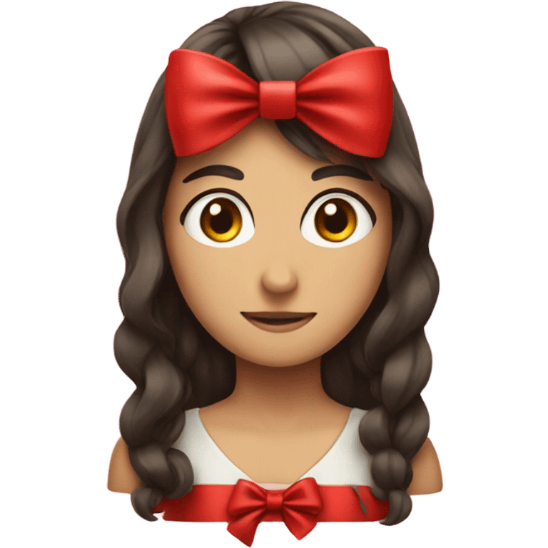 Lazo rojo emoji