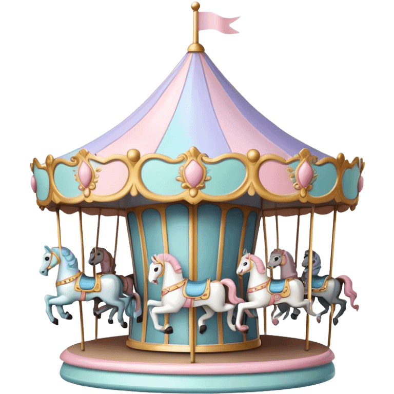 Pastel carousel  emoji